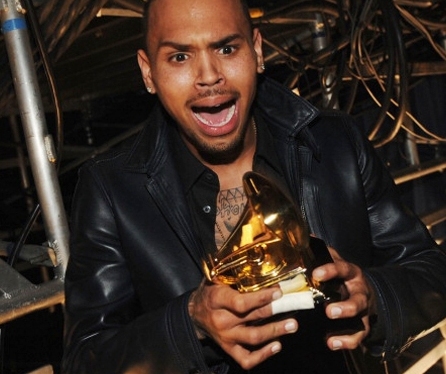 Chris si došel pro cenu za nejlepší R&B album roku
